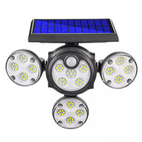 LAMPA SOLARKA ŚCIENNA UFO LED 25W