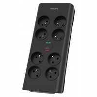 LISTWA PHILIPS 8xAC 3680W OCHRONNA 2M