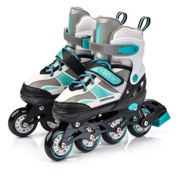 ROLKI METEOR ROX S 30-33 płozy z aluminium i łożyska ABEC-7 jazda płynna