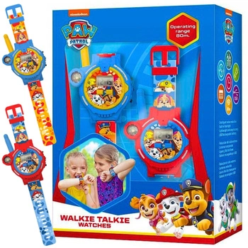WALKIE TALKIE Z ZEGARKIEM PAW PATROL PSI PATROL zasięg do 100 metrów