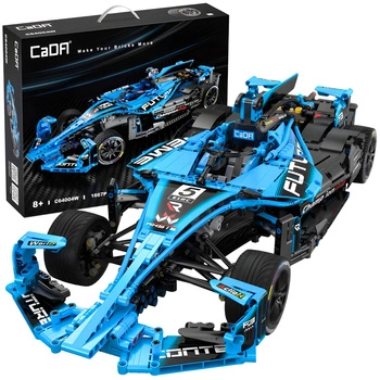 KLOCKI KONSTRUKCYJNE Samochód sportowy Electric Super Racing 1667el. - CADA