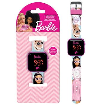 ZEGAREK NA RĘKE BARBIE LED CYFROWY dla dziecka