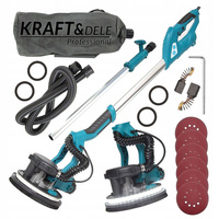 Szlifierka żyrafa 2000W do gładzi i tynków z LED 225 mm Kraft&Dele