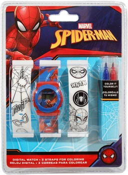 ZEGAREK DLA DZIECKA SPIDERMAN + PASKI