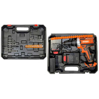 WKRĘTARKA AKUMULATOROWA LCD + 2x20V 2,0Ah 18 pozycji sprzęgła - Kraft&Dele