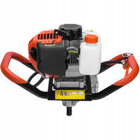 Wiertnica spalinowa do ziemi 4,9 kW 2T 52 cm3 do ogrodzeń Kraft&Dele