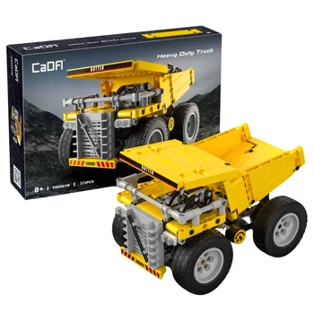 KLOCKI KONSTRUKCYJNE Ciężarówka Wywrotka Heavy Duty Truck 372el. - CADA