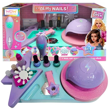 ZESTAW STUDIO DO PAZNOKCI WOW Studio Projektowania Paznokci OH MY NAILS