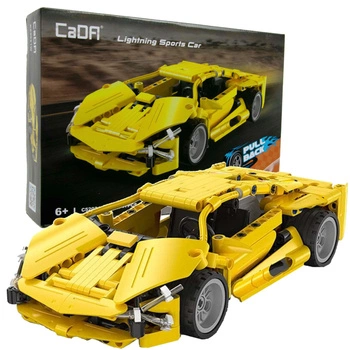 KLOCKI KONSTRUKCYJNE Samochód Lightning Sports Car 357el. - CADA