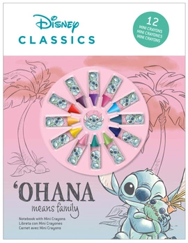 Kolorowanka zestaw do kolorowania z mini kredkami Stitch