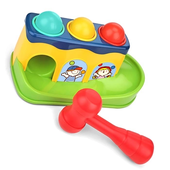 Zabawka Wbijak do uderzania młoteczkiem rozwija umiejętności dziecka