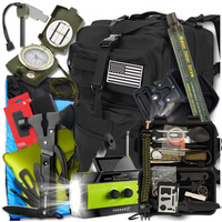ZESTAW SURVIVALOWY OLBRZYMI PLECAK PRZETRWANIA PRZEŻYCIA TAKTYCZNY MEGA SET