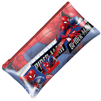 ZESTAW SZKOLNY PIÓRNIK Spiderman Ołówek Temperówka Gumka Linijka Notatnik