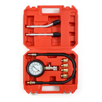 Miernik tester poziomu kompresji sprężania 0-20 bar wąż 49cm - Kraft&Dele
