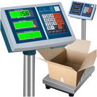WAGA ELEKTRONICZNA PLATFORMA ZE STALI NIERDZEWNEJ do 100kg