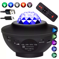 PROJEKTOR GWIAZD LED Lampka Nocna USB RGB