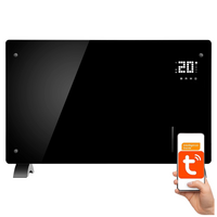 GRZEJNIK PANELOWY SZKLANY LCD REGULACJA WIFI