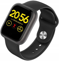 Smartwatch sportowy 1MORE E-Joy Omting Pulsometr treningowy czarny