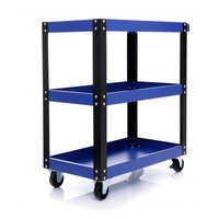 Wózek warsztatowy 700 x 350 x 760mm duży z blokadą kół - Kraft&Dele