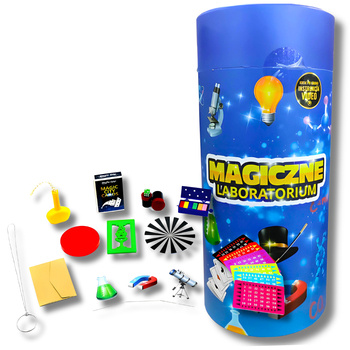 MAGICZNE LABOLATORIUM FUN MAGIC pełne magii eksperymenty magez, karty