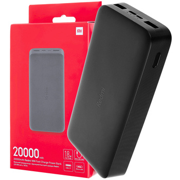 Powerbank Redmi Fast Charge 20000mAh Xiaomi czarny
